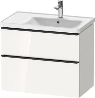 Duravit D-Neo Waschtischunterbau wandhängend Weiß Hochglanz 784x452x625 mm - DE43580BD220000 DE43580BD220000