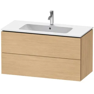 Duravit L-Cube Waschtischunterbau wandhängend Natur Eiche Matt 1020x481x550 mm - LC624203030 LC624203030