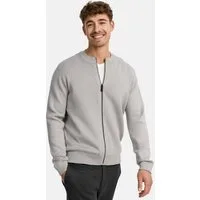Indicode Strickjacke Herren INLaos Herrenstrickjacke Moderne Strickjacke mit Reißverschluss