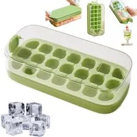 FELIXLEO Eiswürfelform Vertikale Eiswürfelform mit Deckel Magic Ice Cube Maker Tray, (1-tlg)