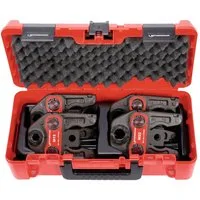 Rothenberger Rohrschneider Rothenberger 015062X Pressbackenset Standard, M15-18-22-28mm