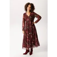 Aniston CASUAL Maxikleid mit großflächigen, farbharmonischen Blumendruck - NEUE KOLLEKTON