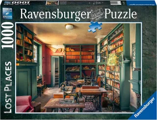 Ravensburger Puzzle 17101 - Lost Places: Mysterious Castle Librar [1.000 Teile]