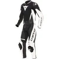 Dainese Motorradkombi Demon Sprint 2-Teiler Motorrad Lederkombi Atmungsaktiv,Ellenbogenprotektoren enthalten,Hüftprotektoren enth