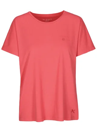IN LINEA - Da.-Overcut Shirt pink - Gr. - 36