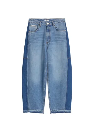 Marc OPolo DENIM - Jeans Model Enni wide barrel cropped Medium Blue - Gr. - 32