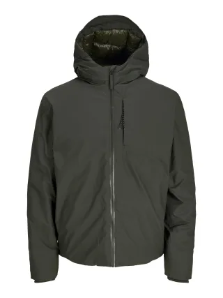 JACK&JONES - JCOCLUB PU LIGHT PADDED JACKET BF Peat - Gr. - M