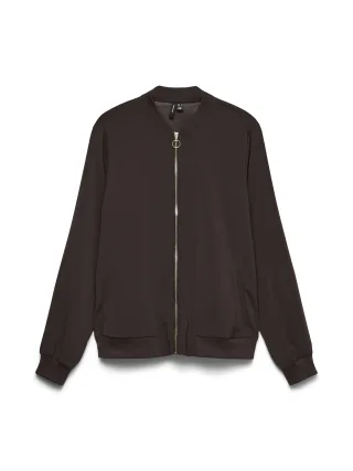 VERO MODA - VMCOCO L/S BOMBER NOOS Chocolate Torte - Gr. - XL