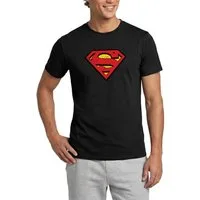 Spreadshirt T-Shirt DC Comics Superman Logo Used Look Karneval Männer T-Shirt (1-tlg)