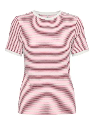 ONLY - ONLTINE S/S O-NECK TOP JRS Cloud Dancer - Gr. - L