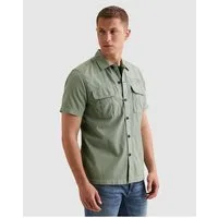PME LEGEND Kurzarmhemd Short Sleeve Shirt Ctn Bedford garment dye Garment dye- Färbung
