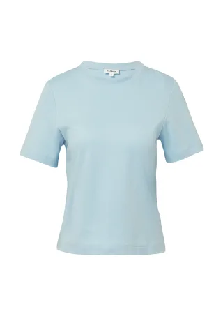 s.Oliver - T-Shirt blau - Gr. - 38