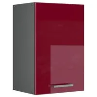 Vicco Hängeschrank R-Line, Rot Hochglanz/Anthrazit, 40 cm (1-St)
