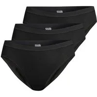 conta Midislip 3er Pack Feinripp (Spar-Set, 3-St) Midi Slip - Baumwolle - Atmungsaktiv - Weiche Feinripp-Qualität