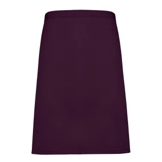 Premier - Herren/Damen Unisex Taillenschürze "Colours Collection" (Aubergine)