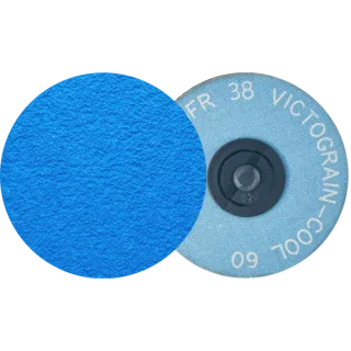 PFERD TOOLS COMBIDISC Schleifblatt CDR Ø 38 mm VICTOGRAIN-COOL60 für Stahl und Edelstahl  - 42713860