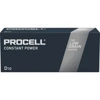 Procell Alkaline Intense Power D, 1,5V, Batterie 10 Stück, D Mono