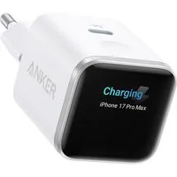 Anker Anker Nano 45W USB C Ladegerät mit Smart Display für iPhone Schnelllade-Gerät (GaN Ladegerät für iPhone 17/16/15 Serie)
