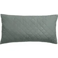 OTTO home Microfaserkissen Clarra, Kopfkissen 40x80 cm, 80x80 cm, Füllung: Polyester, Bezug: Polyester, Rückenschläfer, Seitenschläfer, Kissen in grau