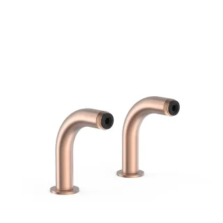 Tres Wasseranschlusswinkel zur Installation der Wannenrandarmatur. , 29987001OPM 29987001OPM