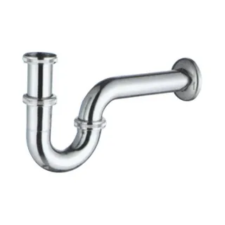 Neuesbad Röhrengeruchverschluss Siphon, messing verchromt NBRS