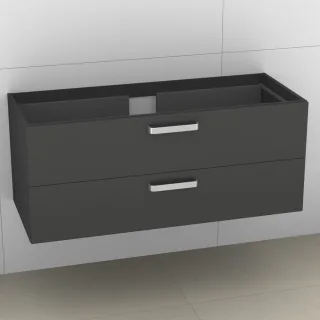 Artiqua 414 Waschtischunterschrank für Venticello 4104CL, 4104CJ Anthrazit Glanz, 414-WU2L-V112-7065 414-WU2L-V112-7065-51