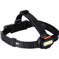 NEBO LED Stirnlampe Nebo EINSTEIN 1500 FLEX (Taschenlampe inkl. Ladekabel), Flexibel mit Akku- oder Batteriebetrieb nutzbar
