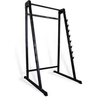 CCLIFE Trainingsstation Squat Rack Langhantelständer Kniebeugenständer 8-Stufen bis 160kg