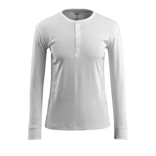 MASCOT Pelham Herren Langarmshirt Weiß L - 50581-964-06-L