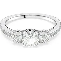 Swarovski Fingerring Stilla Round Attract, mit Swarovski® Kristall