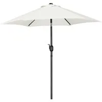 Yaheetech Sonnenschirm ∅ 222,5/261/294/326,5 cm, Gartenschirm mit Kurbel, Neigbar, UV Schutz 50+