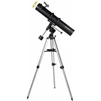 BRESSER Teleskop BRESSER Galaxia 114/900 EQ3 Spiegelteleskop mit Smartphone-Adapter & …
