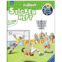 Wieso? Weshalb? Warum? Stickerheft - Fußball, Lernbuch