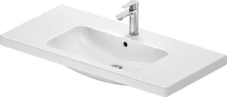 Duravit D-Code Möbel-Waschtisch 1000x480mm, M.Überlauf, Mit 1 Hahnloch 23991000002