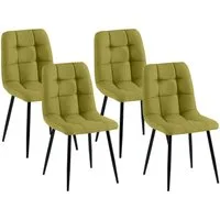 CLP Esszimmerstuhl Antibes Stoff (4er Set), mit Stoffbezug, bis 150 kg
