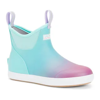 Xtratuf Ankle Deck Rubber Blau Aurora Wellington Stiefel