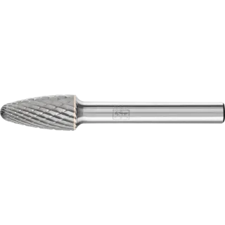 PFERD TOOLS Hartmetall Frässtift Rundbogen RBF Z4 universal mittel fein - 21117746
