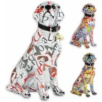 Monkimau Tierfigur Labrador Retriever Figur - Deko Figuren Tiere Dekoration Wohnzimmer (Packung)