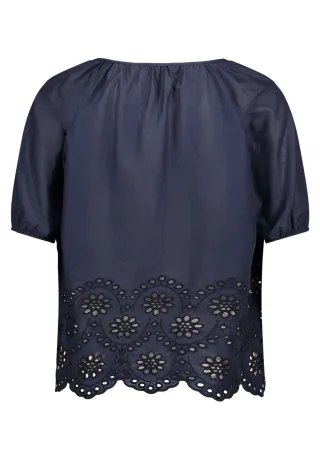 Betty Barclay - Schlupfbluse dunkelblau - Gr. - 46