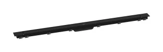 Hansgrohe Fertigset Duschr.RainDrain Match Plus 1200mm m.höhenverstellb.Rah.Mattschwarz, 56218670 56218670