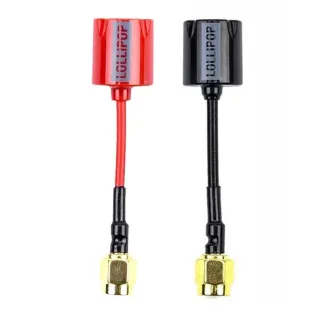 5.8GHz Lollipop 5 Mini FPV Antenna with 2.5dBi Gain, MMCX SMA RP-SMA Connectors, Vertical Polarization for RC Drone Vide