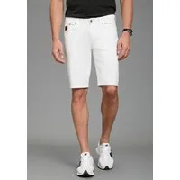 Bruno Banani Jeansshorts Hutch-Shorts gerade geschnittene kurze Beine, niedrige Leibhöhe