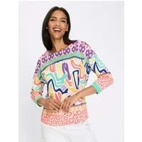 Sieh an! T-Shirt 3/4-Arm-Shirt 3/4-Arm