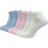 GAWILO Kurzsocken für Damen und Herren - Quartersocken aus Baumwolle (6 Paar) Kein Rutschen dank Rippbund - Etwas länger als Sneaker Socken