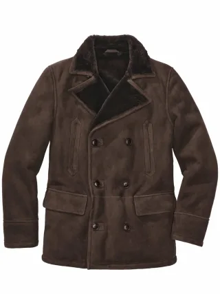 Mey & Edlich Herren Lammfell-Stutzer Braun Lammfell