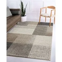 the carpet Teppich Pearl, rechteckig, Höhe: 11 mm, moderner dichter Wohnzimmer Teppich Konturenschnitt