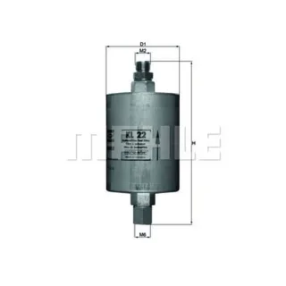 Mahle Kraftstofffilter Porsche 911 928