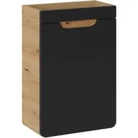 Lomadox Waschbeckenschrank NEW-LUTON Wotan Eiche Nb. ohne Becken 40/60/22 cm