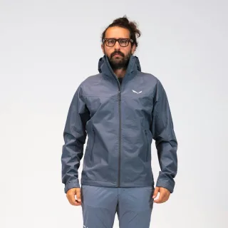 SALEWA - Pilon Powertex Jacke Herren - Grau (Gr.46)