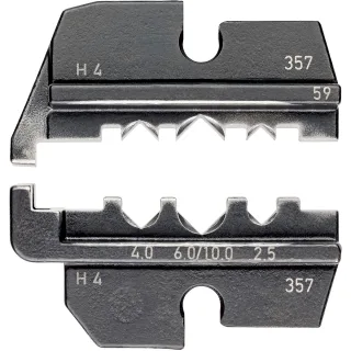 KNIPEX Crimpeinsatz für Solar-Steckverbinder Helios H4 (Amphenol) 32 mm - 974959